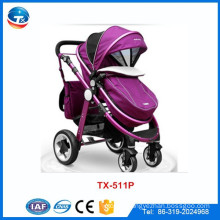 China baby stroller manufacturer wholesale high quality new model baby stroller baby pram tricycle, baby stroller for twins